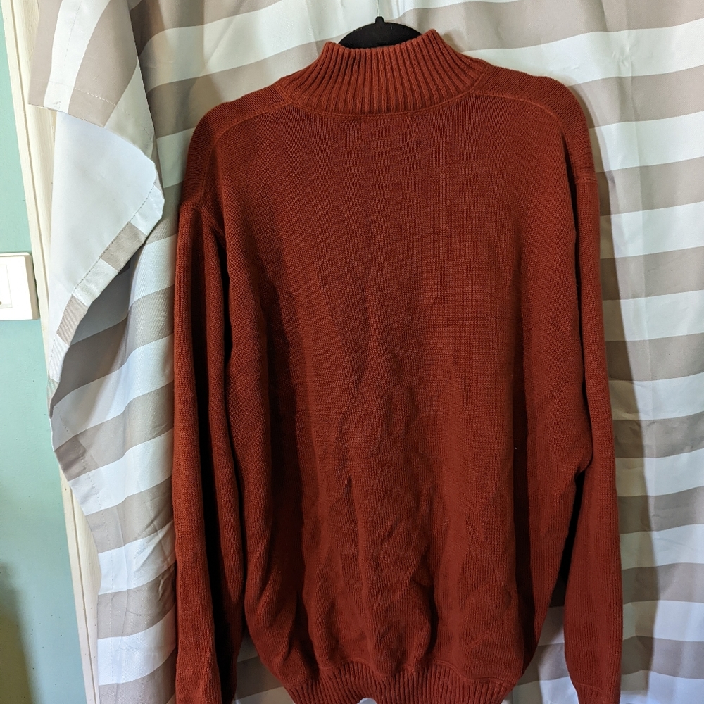 Eddie Bauer XXL Quarter Zip Sweater SUPER COZY - Picture 11 of 12